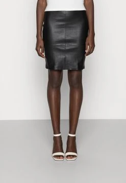 Samsøe Samsøe KENDAL - Jupe en cuir Women