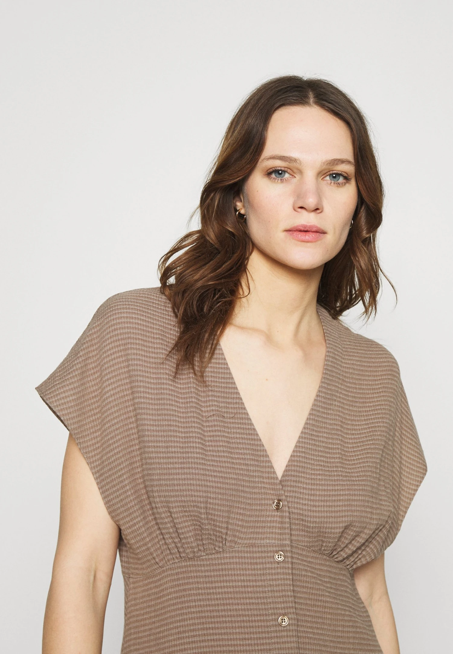 Samsøe Samsøe VALERIE SHORT DRESS - Robe chemise Women 6 Samsøe Samsøe VALERIE SHORT DRESS - Robe chemise Women – Image 4