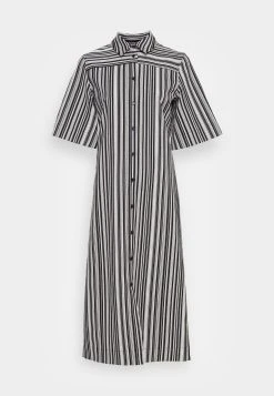 Samsøe Samsøe DEMI LONG DRESS - Robe chemise Women -Samsøe Soldes 18368c6daea84e87b2920ac7f47bcba3