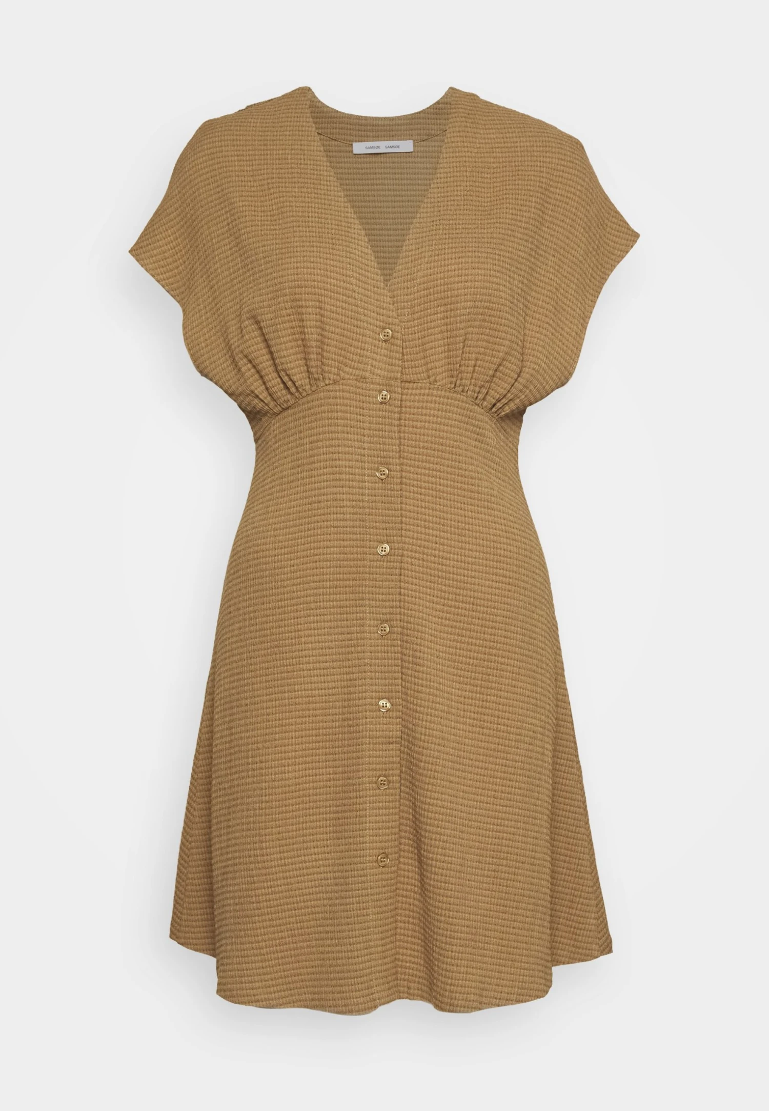 Samsøe Samsøe VALERIE SHORT DRESS - Robe chemise Women 10 Samsøe Samsøe VALERIE SHORT DRESS - Robe chemise Women – Image 8