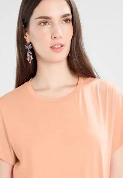 Samsøe Samsøe SOLLY TEE SOLID - T-shirt basique Women -Samsøe Soldes 1b00d09de3b74fecb4509a3f82e81592