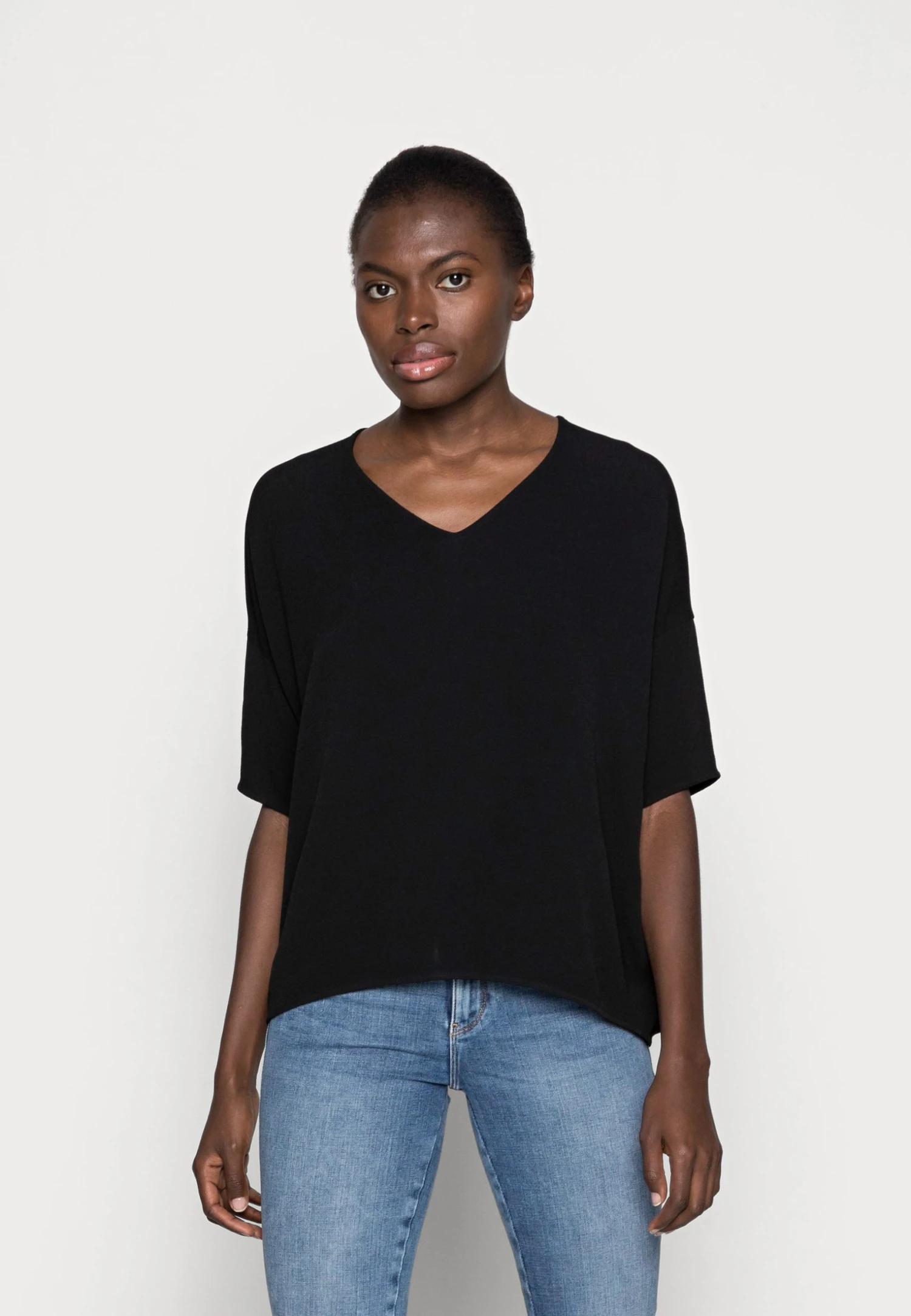 Samsøe Samsøe MAINS V NECK - Blouse Women 3 Samsøe Samsøe MAINS V NECK - Blouse Women