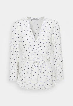 Samsøe Samsøe BRITT WRAP BLOUSE - Blouse Women -Samsøe Soldes 48b251d0aed34b3d9508a53181ec9dc4