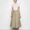 Samsøe Samsøe BARBARA LONG SKIRT - Jupe trapèze Women -Samsøe Soldes 4cc0c96594f944d98f7ca556e9820ebc