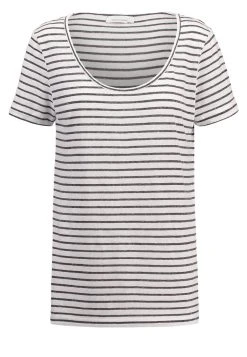 Samsøe Samsøe NOBEL TEE STRIPE - T-shirt imprimé Women -Samsøe Soldes 704db42820694f28a29e78fef57057b0