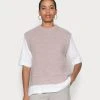 Samsøe Samsøe NOR VEST - Pullover Women -Samsøe Soldes 7a0415cea9c84613af8daa55da4a61ac