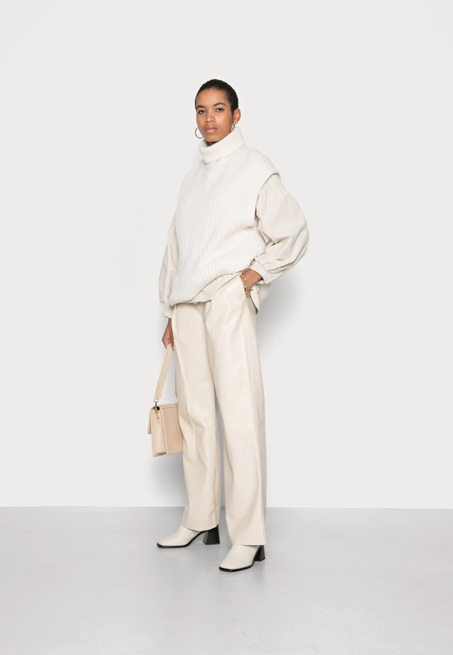 Samsøe Samsøe KEIKO T NECK VEST - Pullover Women 4 Samsøe Samsøe KEIKO T NECK VEST - Pullover Women – Image 2