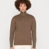 Samsøe Samsøe GUNAN TURTLE NECK ZIP - Pullover Men