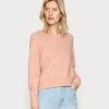 Sams&oslash;e Sams&oslash;e O-NECK SHORT - Pullover Women -Samsøe Soldes a088d90681b44b02ab3b1745366939ad