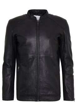 Samsøe Samsøe STARSHIP JACKET - Veste en cuir Men -Samsøe Soldes b3dcc080c9564cf18a0b435baf279e11