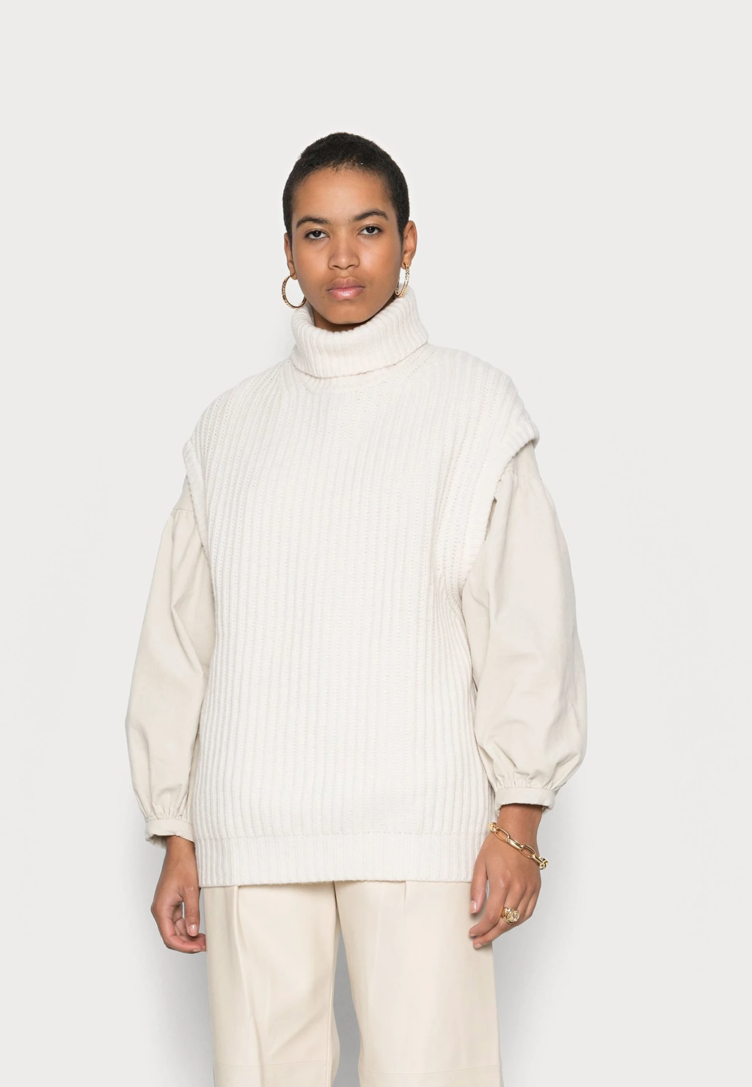 Samsøe Samsøe KEIKO T NECK VEST - Pullover Women 3 Samsøe Samsøe KEIKO T NECK VEST - Pullover Women