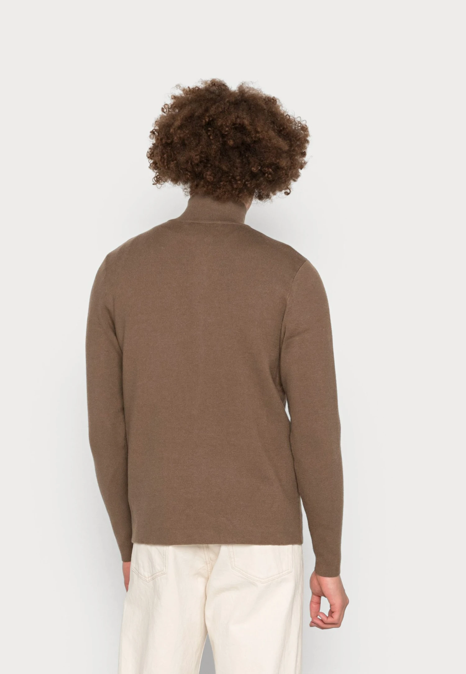 Samsøe Samsøe GUNAN TURTLE NECK ZIP - Pullover Men 5 Samsøe Samsøe GUNAN TURTLE NECK ZIP - Pullover Men – Image 3