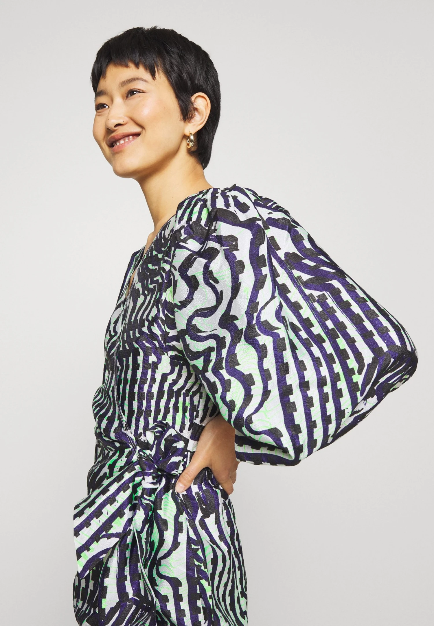 Samsøe Samsøe MAGNOLIA SHORT DRESS - Robe de jour Women 6 Samsøe Samsøe MAGNOLIA SHORT DRESS - Robe de jour Women – Image 4