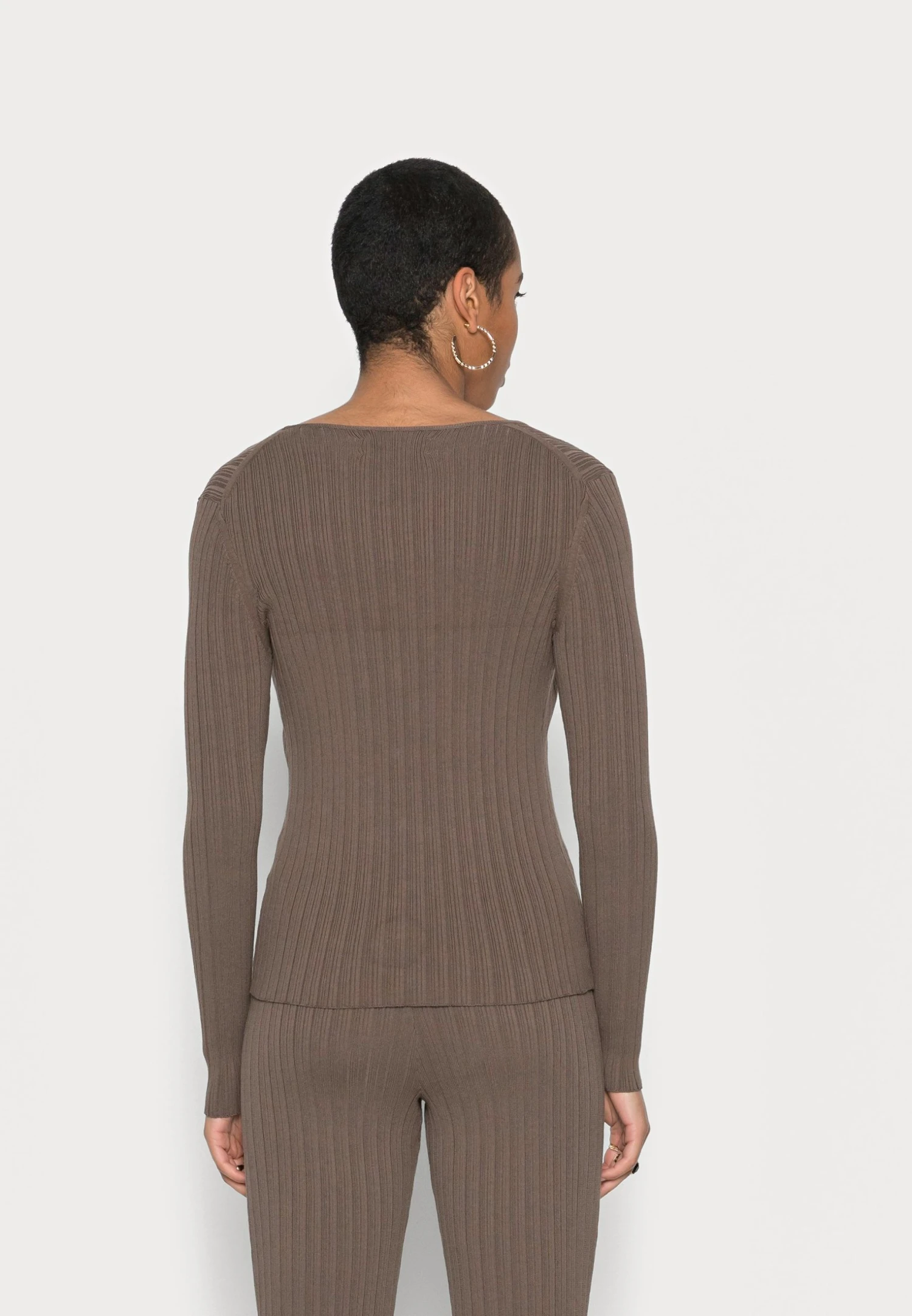 Samsøe Samsøe JOAN CARDIGAN - Gilet Women 5 Samsøe Samsøe JOAN CARDIGAN - Gilet Women – Image 3