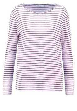 Samsøe Samsøe NOBEL STRIPE - T-shirt à manches longues Women -Samsøe Soldes d4507cf3482f4abb9aa974cb2ef561a6 2