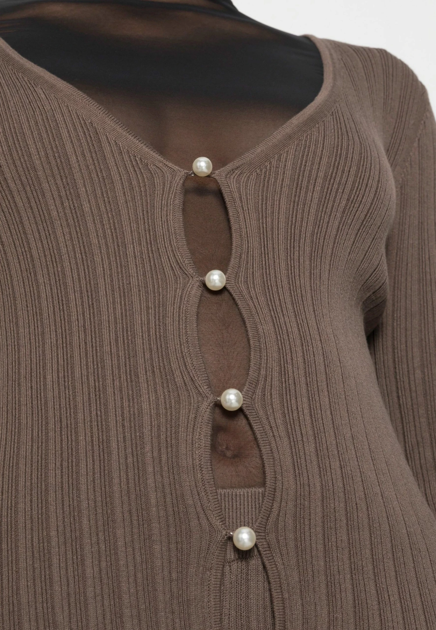 Samsøe Samsøe JOAN CARDIGAN - Gilet Women 7 Samsøe Samsøe JOAN CARDIGAN - Gilet Women – Image 5